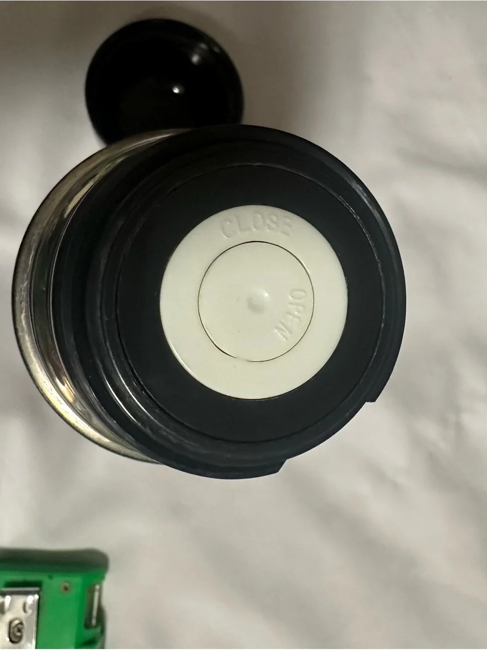 Coleman Black Textured Insulated thermos